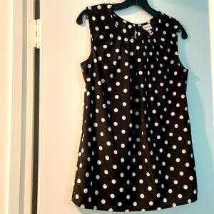 Polka dot tank
